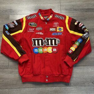 NASCAR Kyle Busch M&M Racing Jacket Chase Authentics XL
